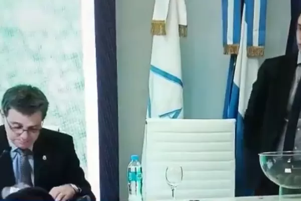 El polémico video del sorteo de la Primera Nacional que se hizo viral en las redes
