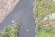 Los restos del helicóptero de Jorge Brito fueron extraídos del río Juramento 