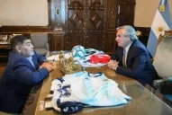 Fernández: Diego era Argentina en el mundo y nunca le vamos a poder pagar tanta alegría