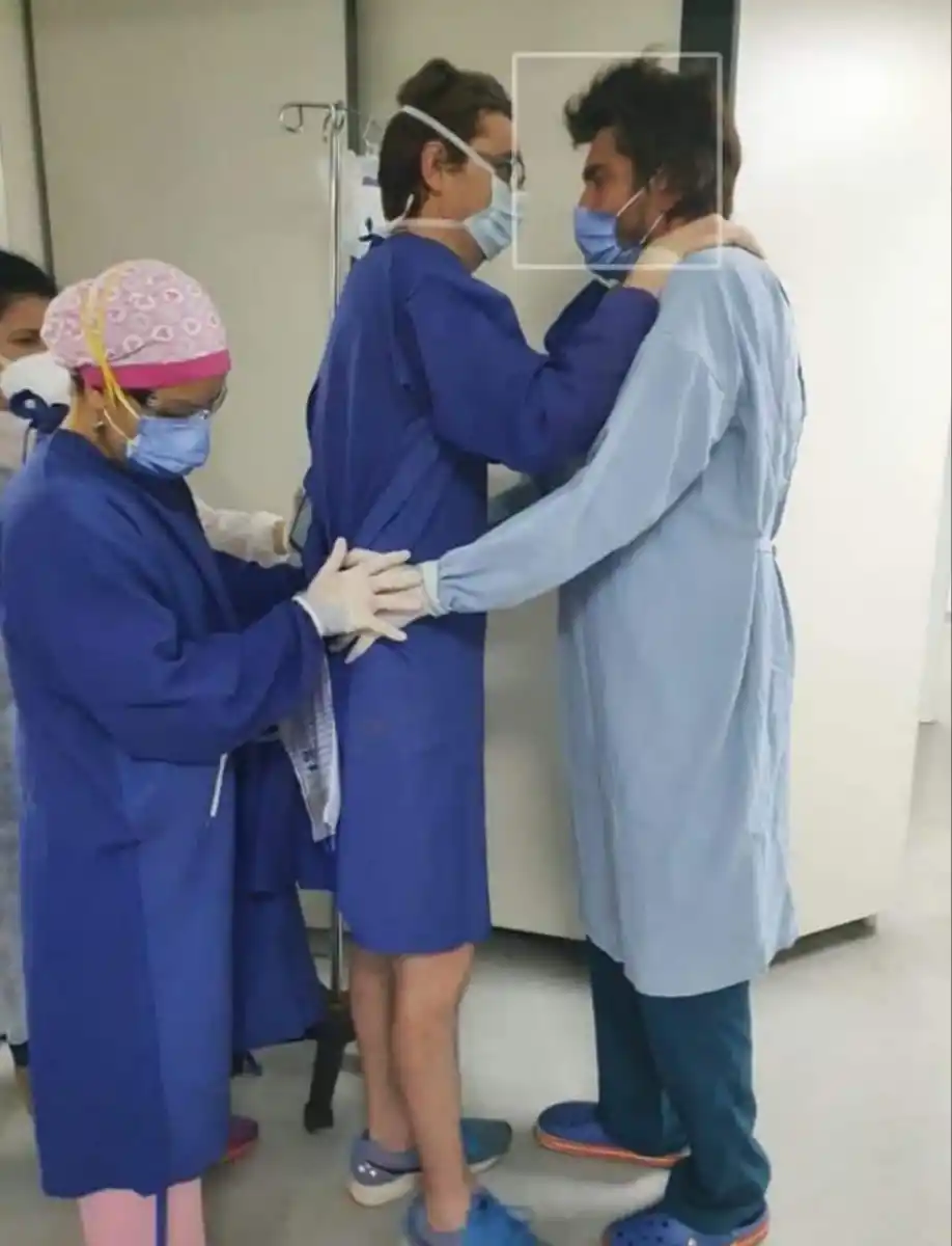 Emocionó a sus colegas: se recuperó el doctor Palazzo, que tenía covid-19