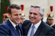 La carta de Macron sobre Maradona: va directo al corazón, dijo Alberto Fernández