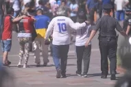 El velorio de Maradona finalizó antes de tiempo por los disturbios en la Casa Rosada