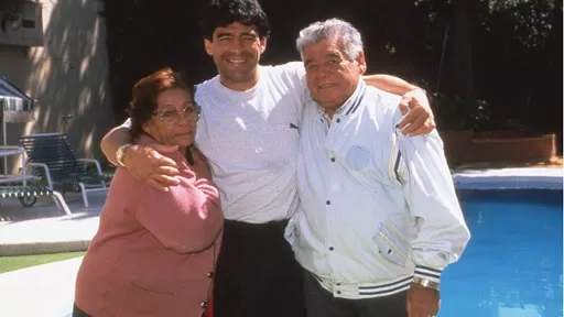 SUS PADRES. Don Diego “Chitoro” y Doña “Tota”.