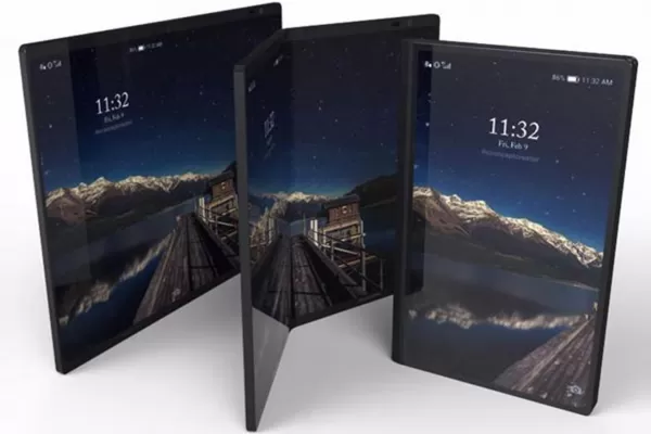 Novedades de Samsung: un dispositivo con tres pantallas plegables