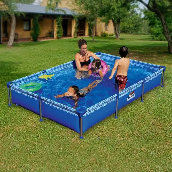 SEGURIDAD. Si tus hijos son muy chicos, elegí las piletas más pequeñas. 