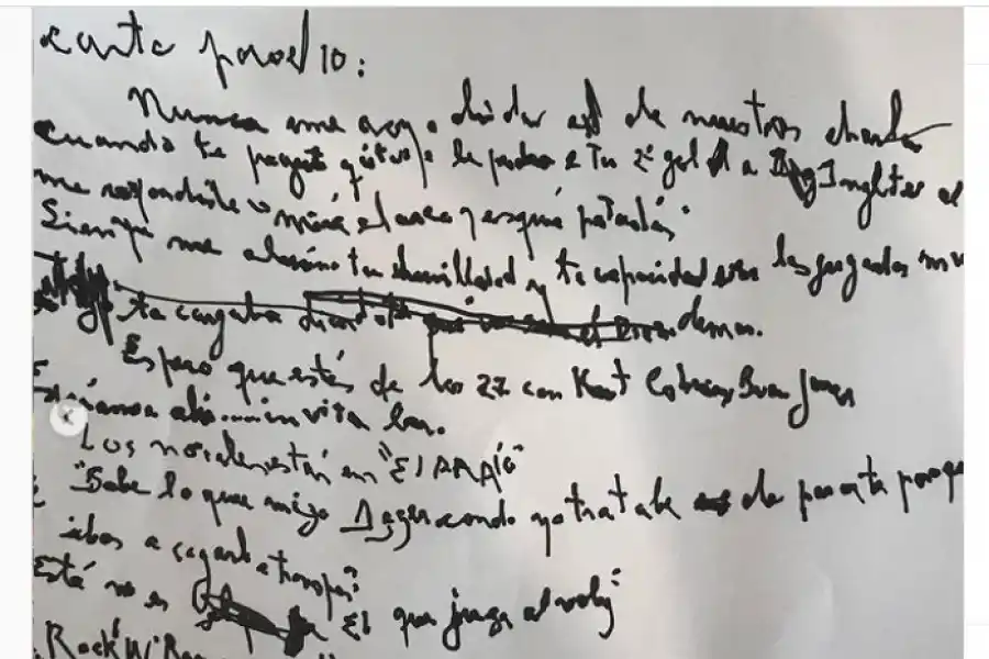 Esperame ahí: la carta de despedida de Charly García para Maradona