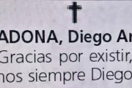 Maradona, en los fúnebres de LA GACETA: “gracias Diego, ni mis viejos me dieron tanta alegría”