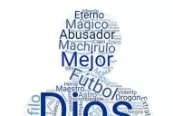 Maradona en una palabra, según usuarios de Instagram