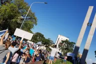 #LaMayoríaCeleste: el manifiesto que se leyó en la marcha contra el aborto en Tucumán