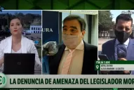 Así amenazaron al legislador Morof en la puerta de su casa