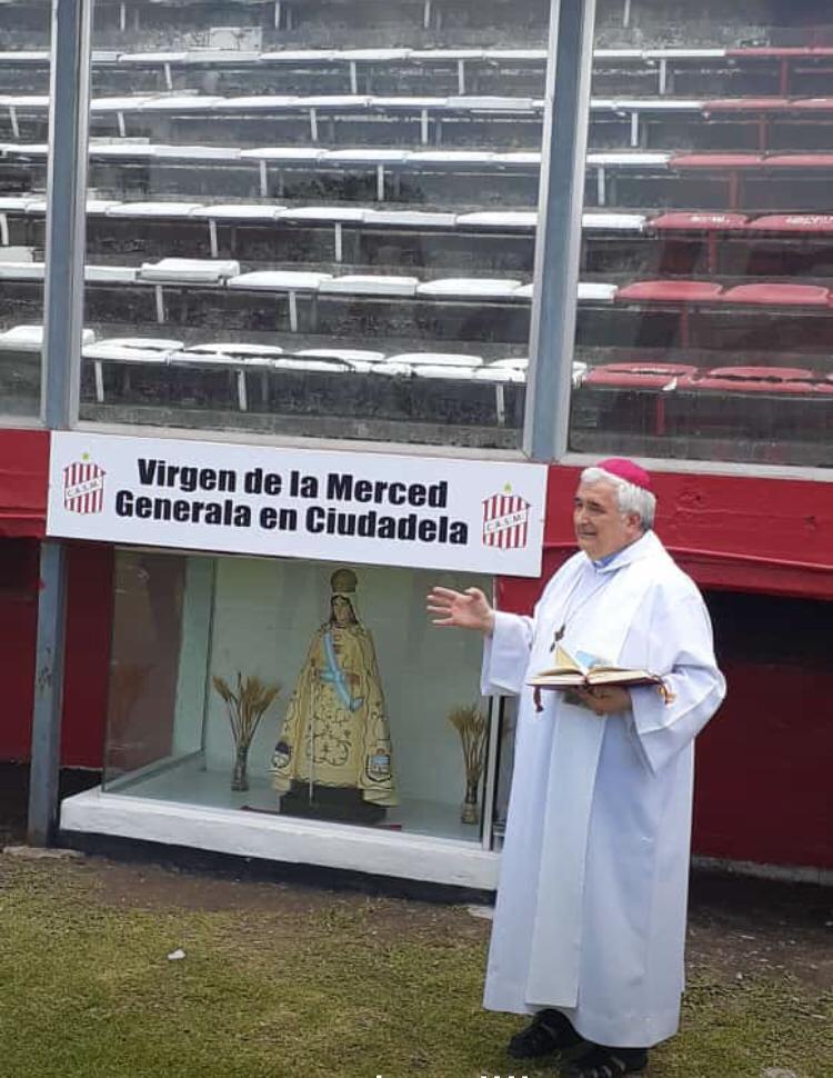 La imagen de la Virgen de la Merced, Patrona de Tucumán, fue entronizada en La Ciudadela