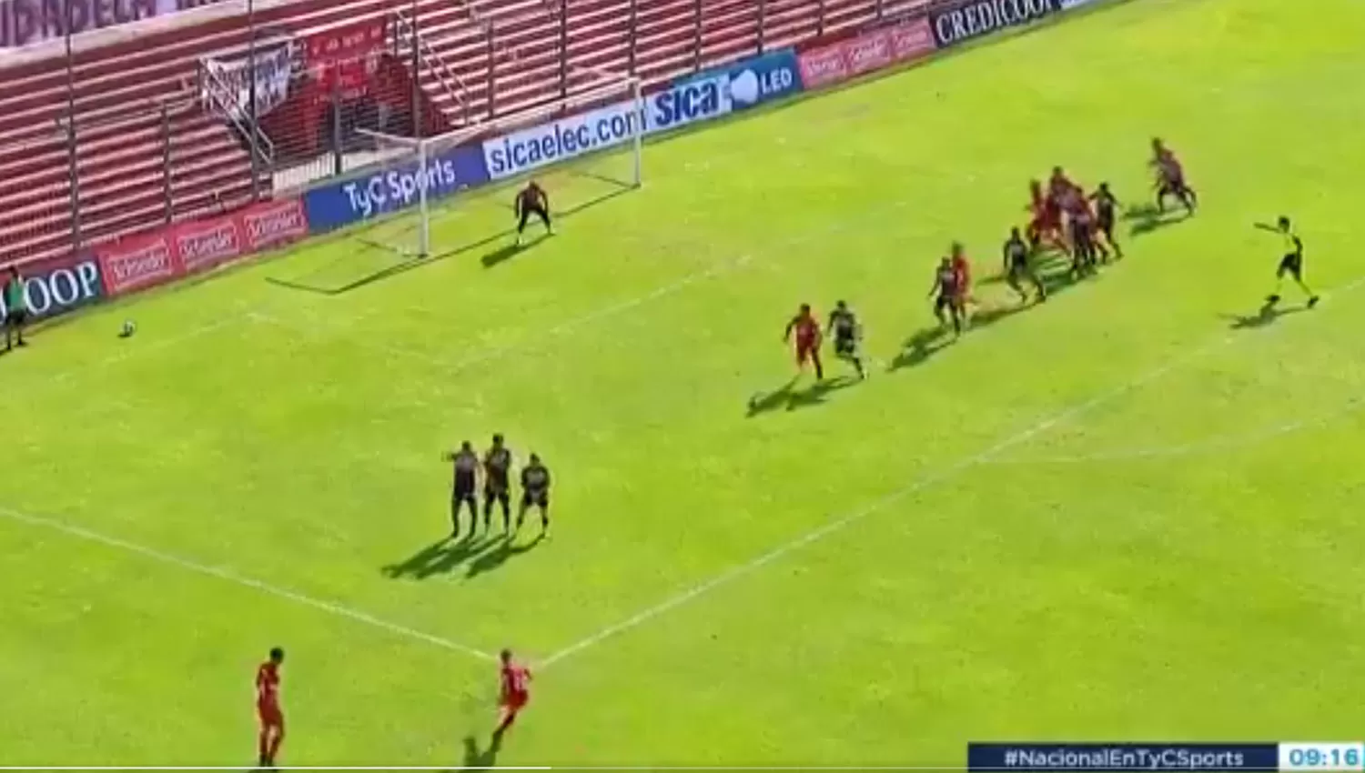 El gol de Sebastián Prediger.