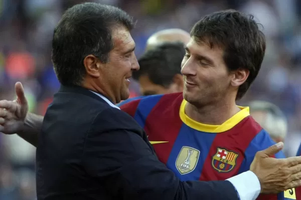 El presidente de Barcelona dice que no se arrepiente de haber dejado ir a Messi