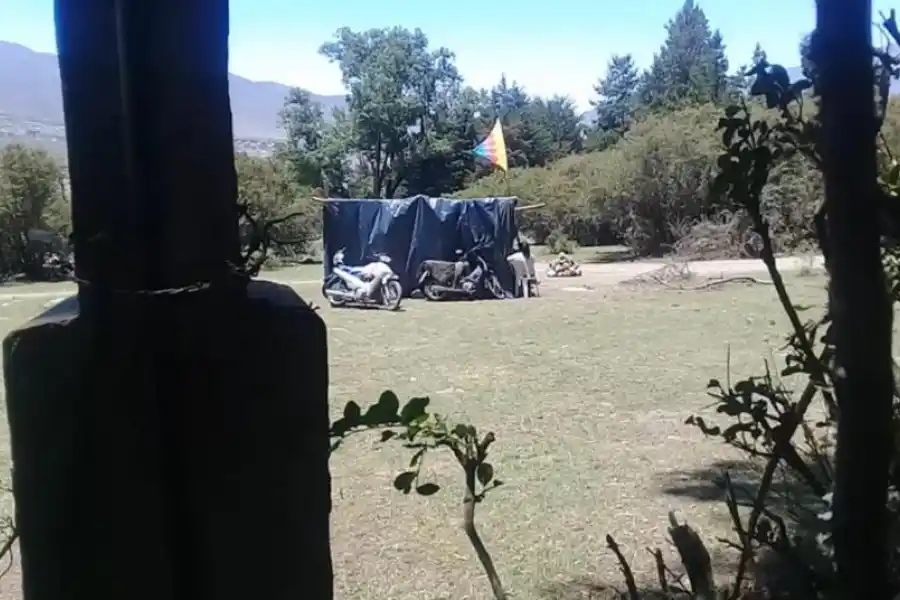 CASILLA Y WHIPALA. En otra área, los vecinos capturaron esta imagen. 