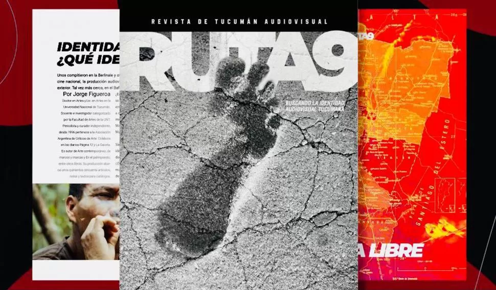 TAPA. “Ruta 9” se asume como la primera revista sobre cine tucumano. 