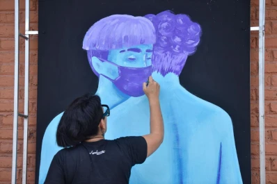 Murales para el Centro Cultural Juan B. Terán