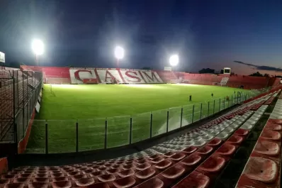 San Martín inauguró su nueva sistema de iluminación