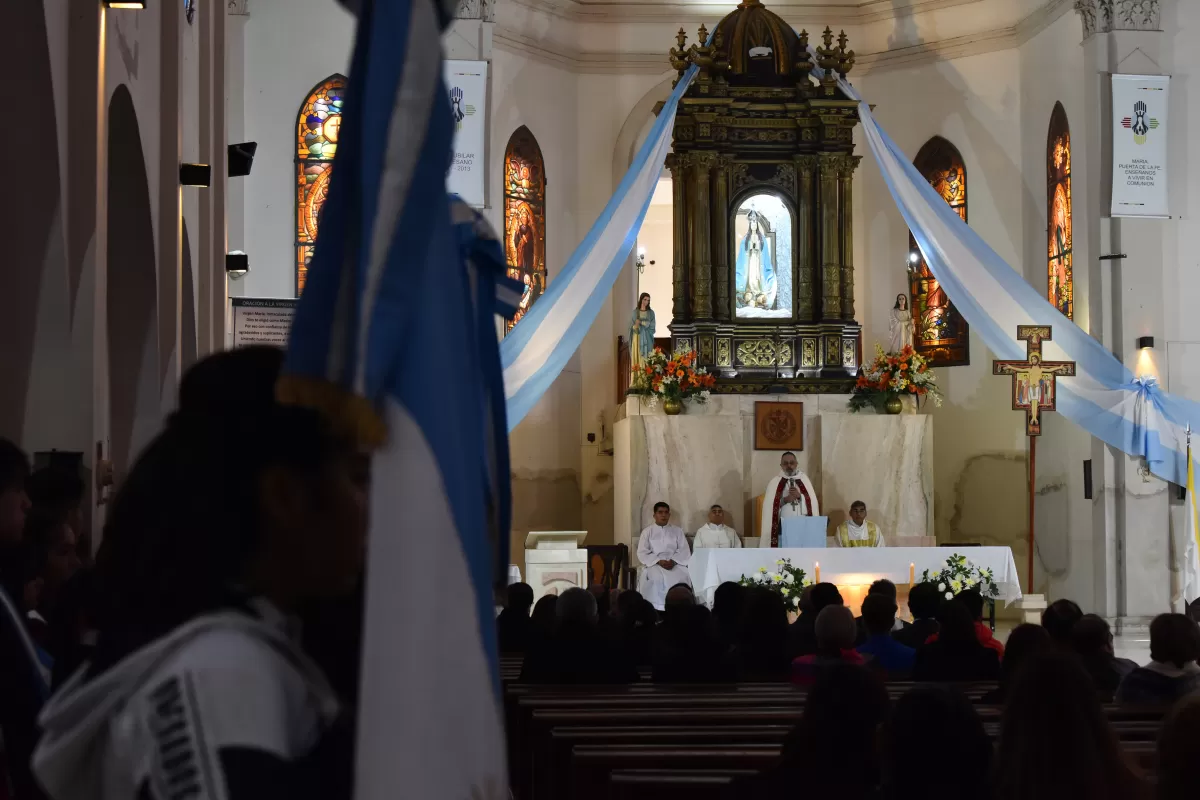 A PUERTAS CERRADAS. La Catedral de Concepción no recibirá fieles hoy, pero se celebrará una misa a las 10 que podrá seguirse por las redes sociales.