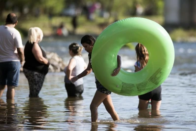 Una jornada para refrescarse y para divertirse