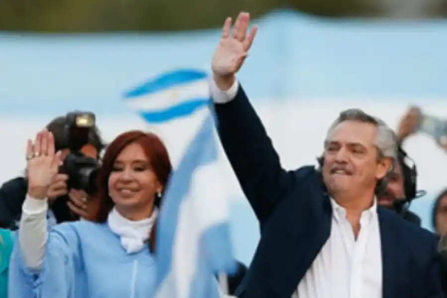 Caricatura de gobierno kirchnerista