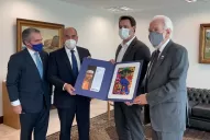 Manzur y su par del estado de Paraná sueñan con la idea de crear un corredor biocéanico