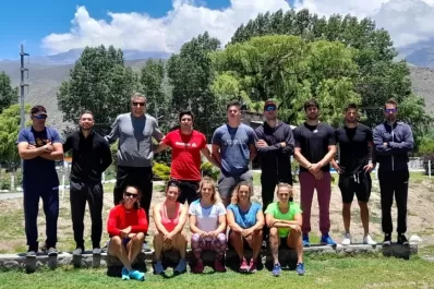 Canotaje de velocidad, en Tafí del Valle: la preparación sigue con equipo completo