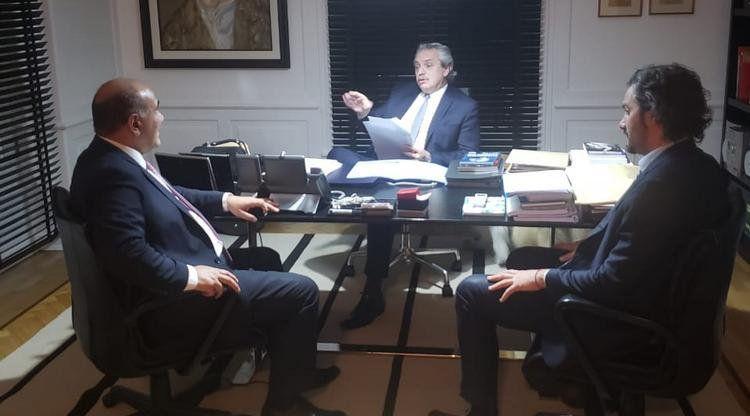 El 15 de julio, Manzur se reunió con el Presidente y con Santiago Cafiero en la Quinta de Olivos.
