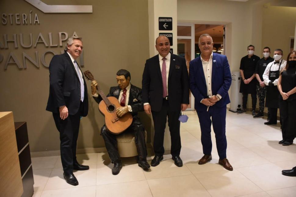 El 21 de mayo último, Fernández pernoctó en Tafí Viejo, tras una visita oficial a la provincia.