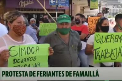 Denuncian que el intendente de Simoca no los deja trabajar en la feria local