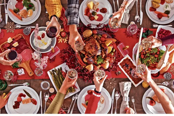 navidad comidas para no engordar