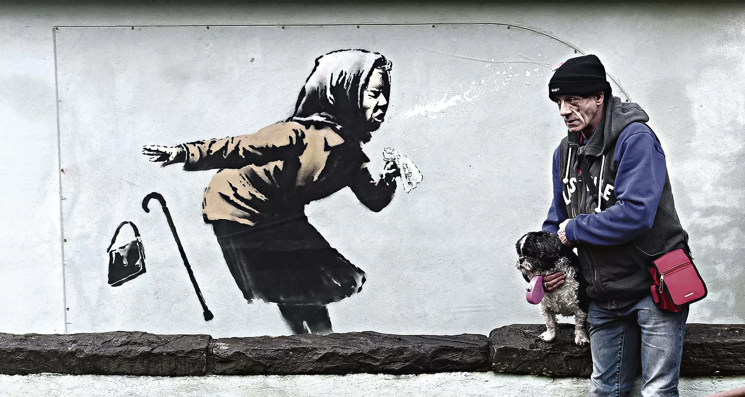 El arte callejero recordará la pandemia por décadas 