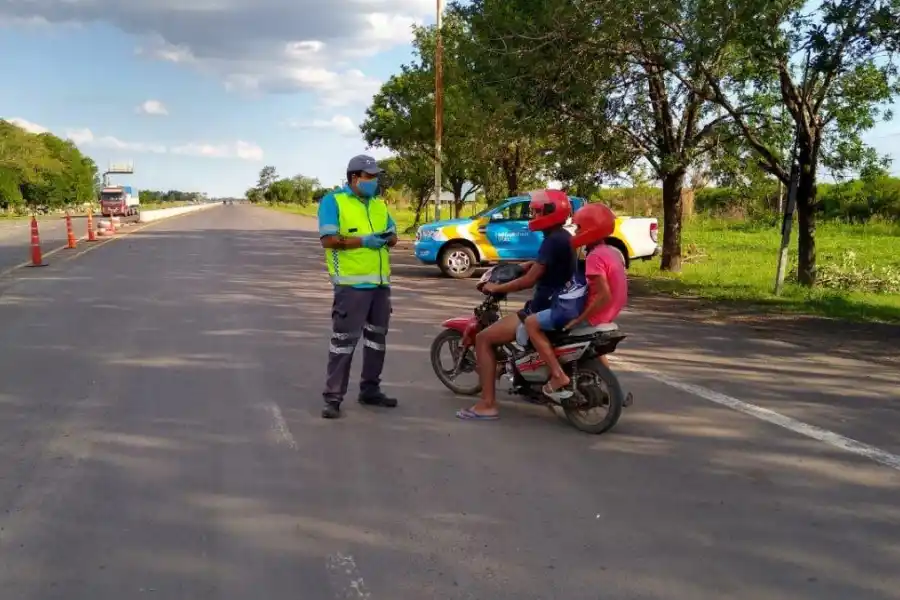 CONTROLES. Foto: Prensa de Agencia Nacional de Seguridad Vial