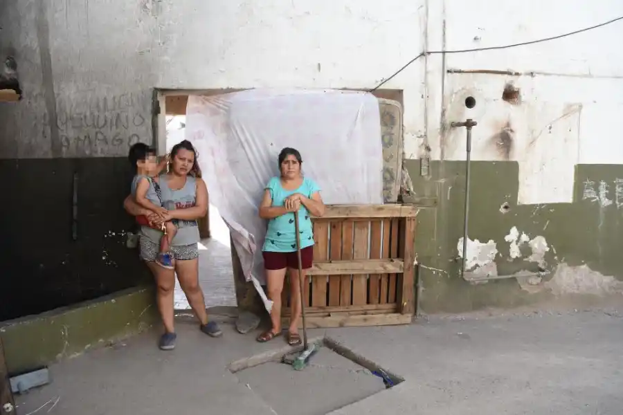 POR LOS CHICOS. Mantienen limpio todos los sector del amplio predio. 