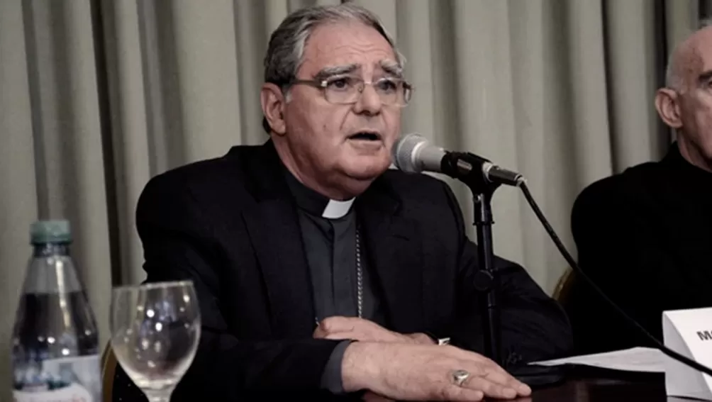 El presidente de la Conferencia Episcopal Argentina (CEA), Oscar Ojea. TÉLAM 