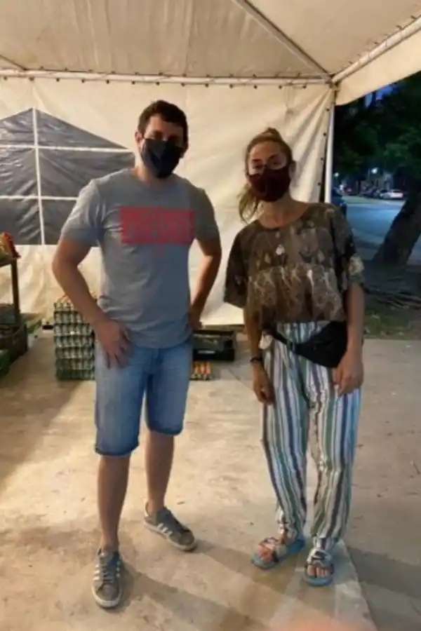 El Tucu López llegó a la provincia con Jimena Barón y le presentará a su familia