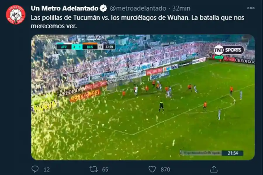 La nube de insectos en el Monumental desató una caratata de memes