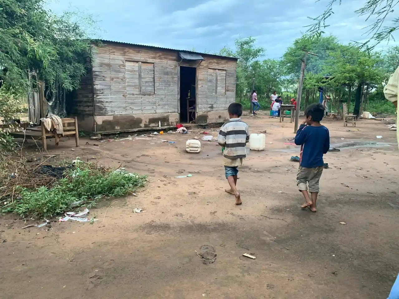 Comunidad originaria de Salta. FOTO CRUZ ROJA. 