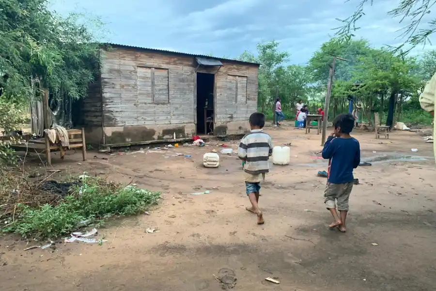Comunidad originaria de Salta. FOTO CRUZ ROJA. 