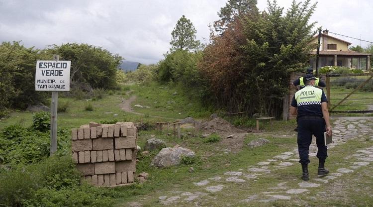 El gobierno recuperó predios usurpados en Tafí del Valle