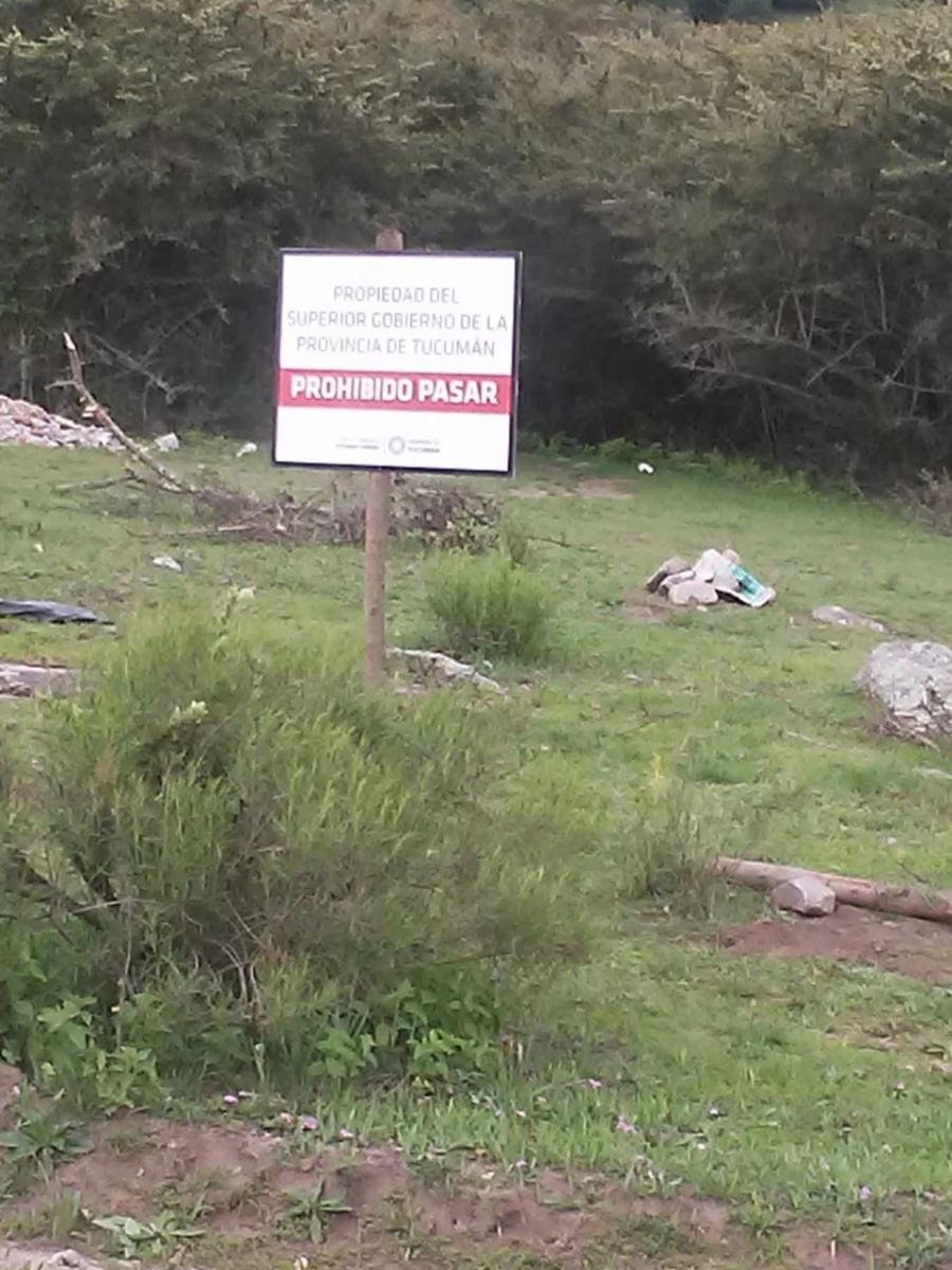 Tafí del Valle: intentaron usurpar terrenos en La Quebradita y fueron desalojados