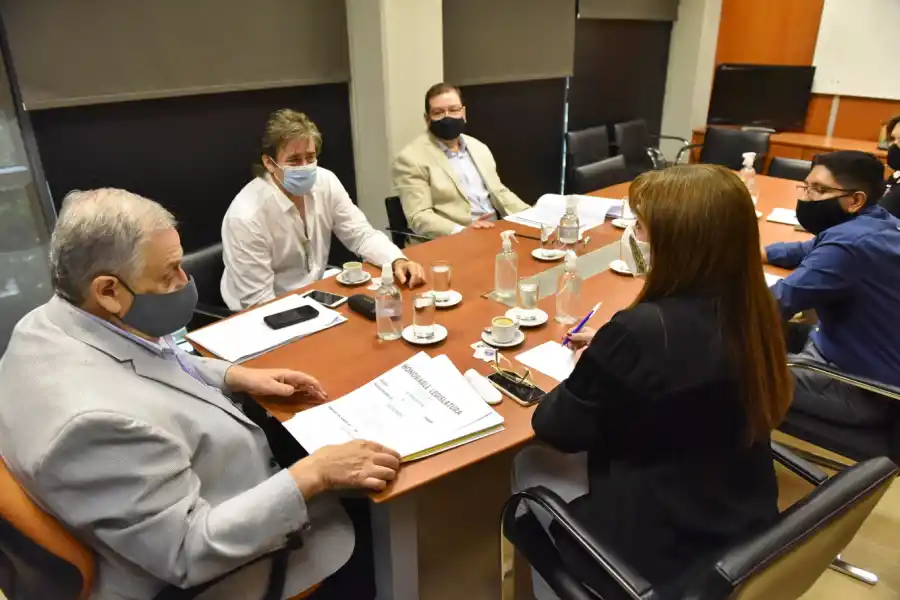 COMISIÓN DE HACIENDA. Presidida por el oficialista Juan Ruiz Olivares. Foto Prensa HLT