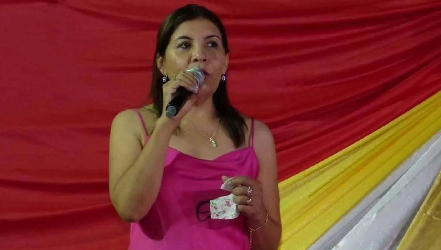 La legisladora Sandra Mendoza