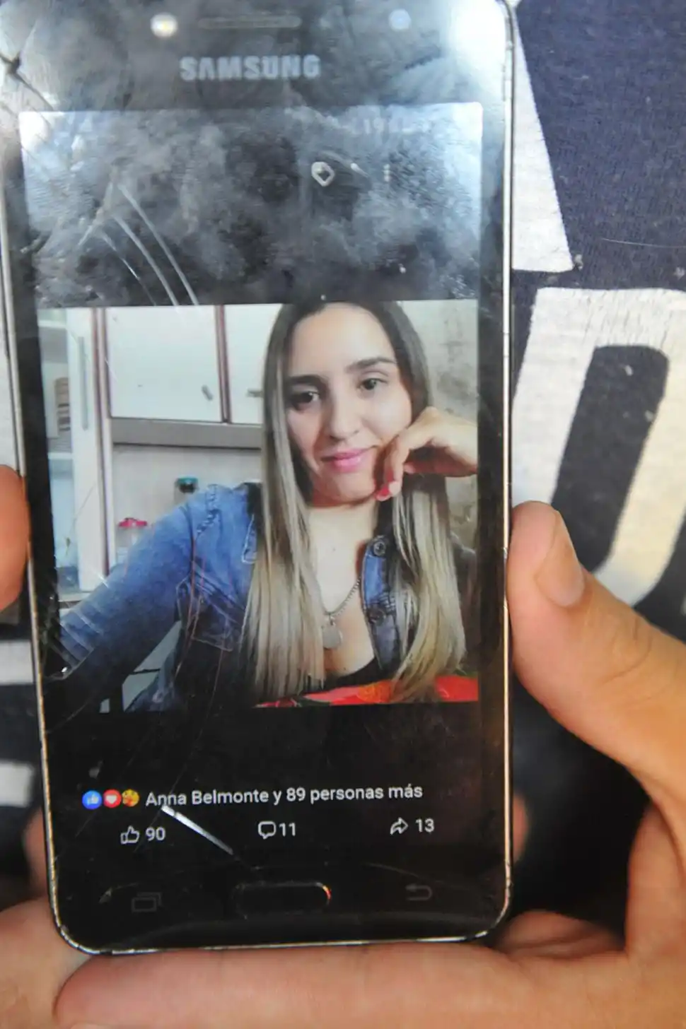 VÍCTIMA. Yannet Valladares fue asesinada de una puñalada. 