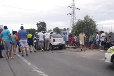 Villa Quinteros: murió un hombre en un triple choque