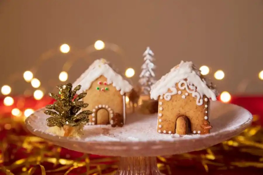 CASAS DE JENGIBRE. La moda de EEUU llega a Tucumán, en la mesa dulce navideña. 