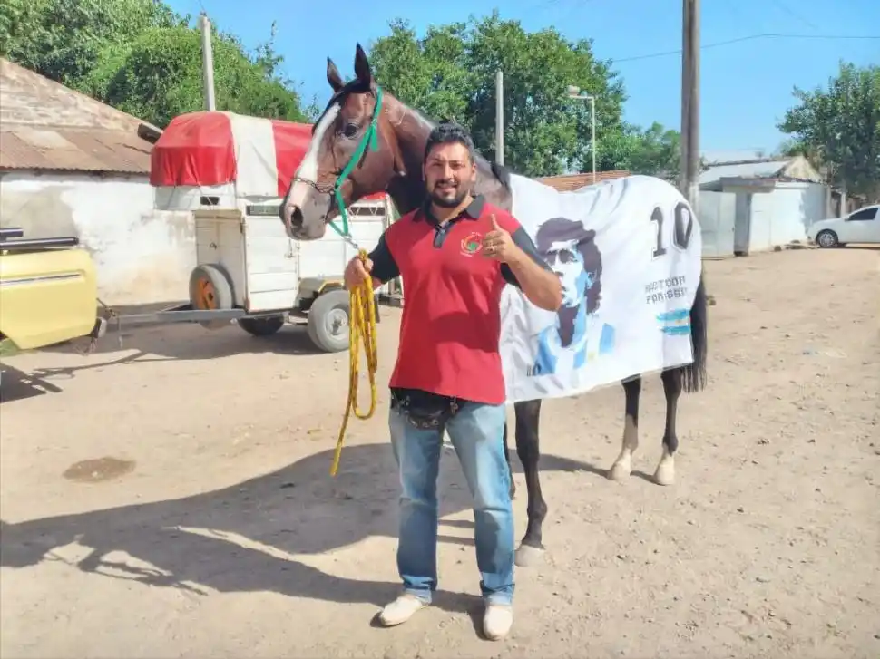 A TODA VELOCIDAD. Pirate Of Peace será uno de los participantes del clásico “Carlos Pellegrini”, que el martes 29 se disputará sobre 1.800 metros en la pista de arena del hipódromo tucumano. 