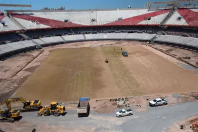 River: avanza el “Monumental”