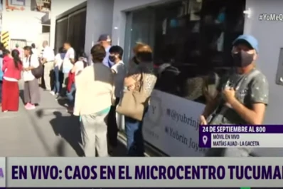 Largas filas para poder cobrar: “hay gente que no puede estar parada”