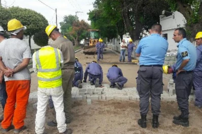 En Córdoba, los presos trabajarán en la reparación de una calle
