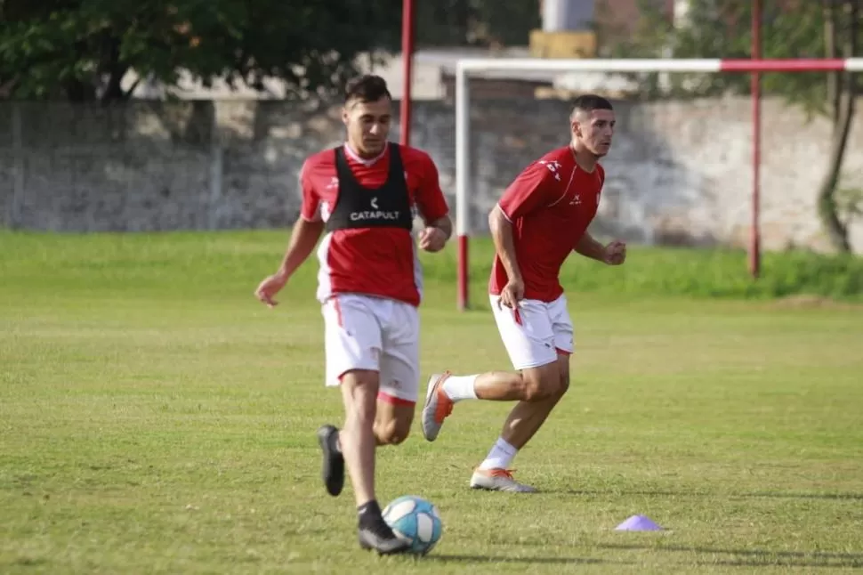 PIEZA CLAVE. Gonzalo “Turbo” Rodríguez frente a Sarmiento sumó sus primeros minutos en el torneo, puede ser fundamental para la ofensiva de San Martín. 